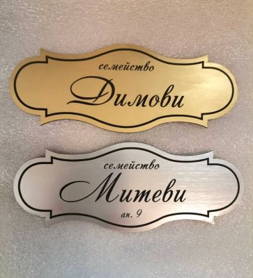 ТАБЕЛКИ ЗА ВРАТИ