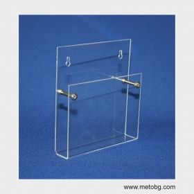 СТЕННА ПОСТАВКА ЗА ФЛАЕРИ И ДИПЛЯНИ А4