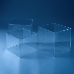 Прозрачна кутия за декорация на сватбена / празнична / бутикова торта