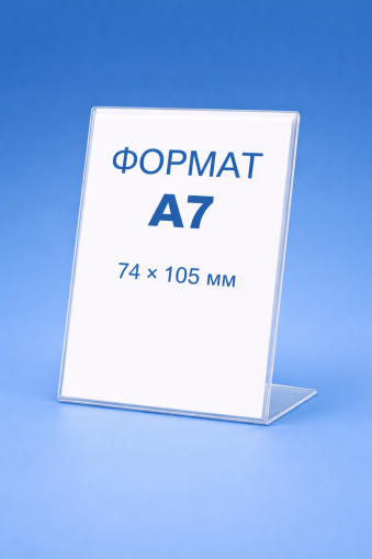 acrylic L-display A7